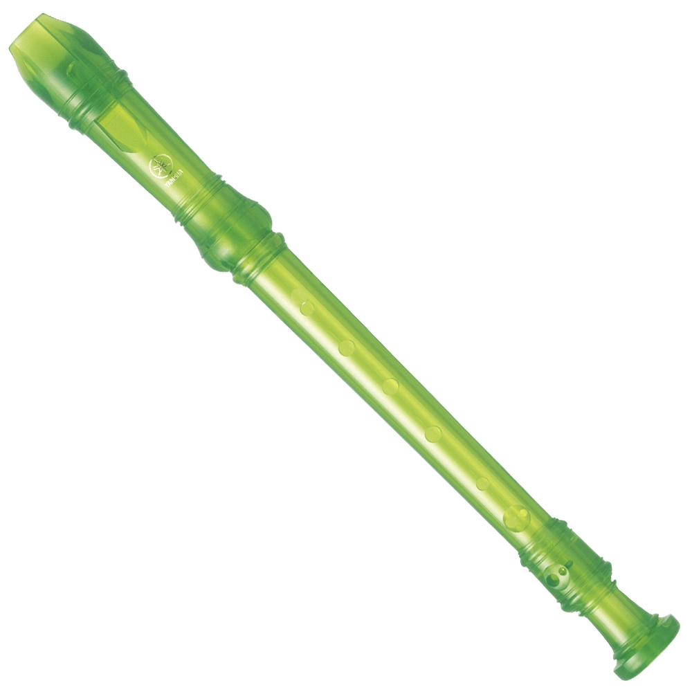 Imagem do produto Flauta Yamaha Doce Germânica C Dó Verde YRS-20GG