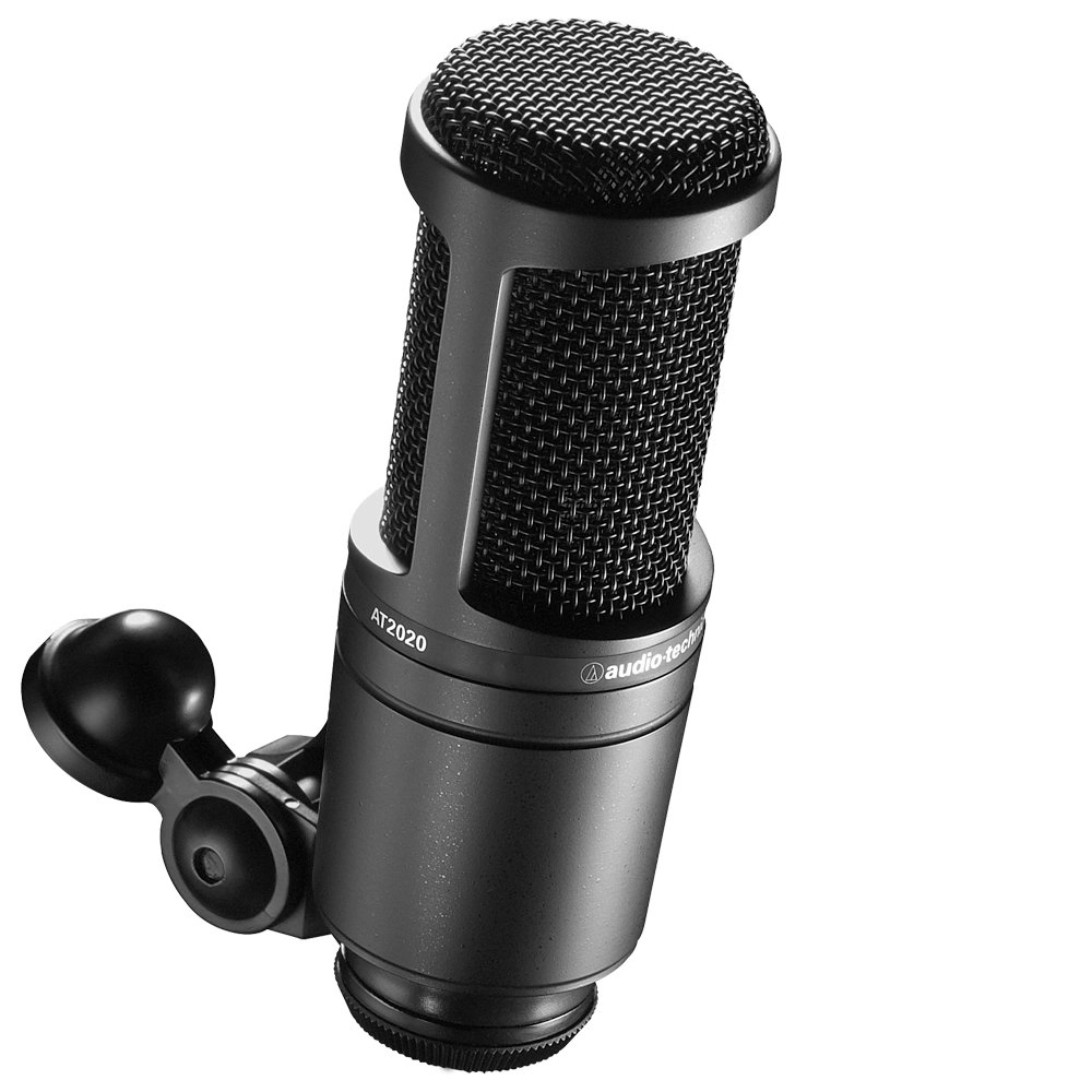 Imagem do produto Microfone Audio-techinica Condensador Cardioide XLR At2020 Preto