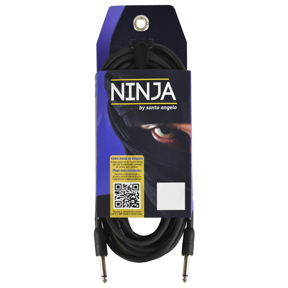 Imagem do produto Cabo Santo Angelo Ninja Series Plug P10 X P10 3,05 Metros