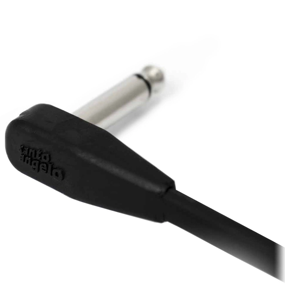 Imagem do produto Cabo Santo Angelo Flatconn Para Pedais 15cm Plug P10L Preto