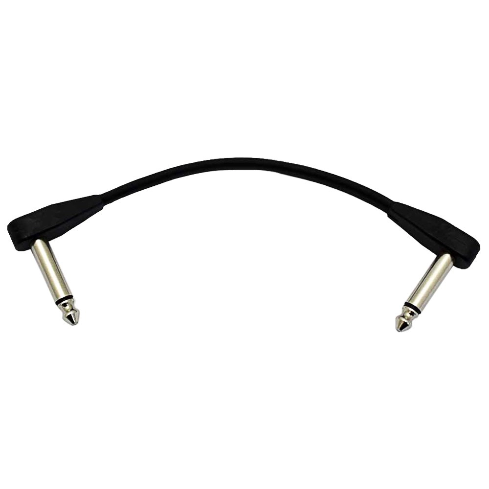 Imagem do produto Cabo Santo Angelo Flatconn Para Pedais 15cm Plug P10L Preto