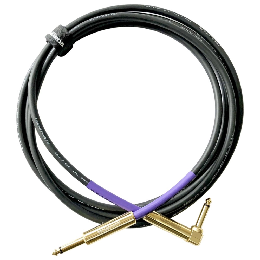 Imagem do produto Cabo Tecniforte Live Plug L P10 x P10L 90º 3,05 Metros