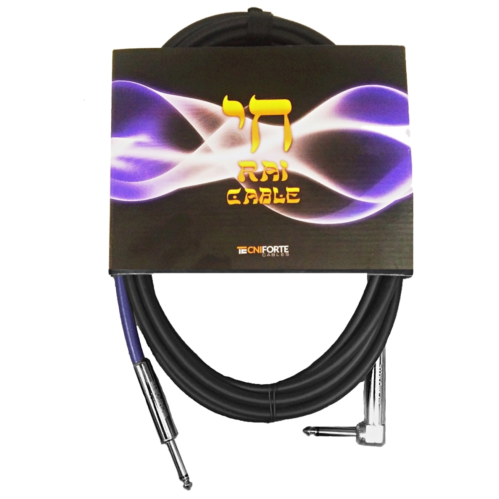 Imagem do produto Cabo Tecniforte RAI Plug L P10 x P10L 90º 4,58 Metros