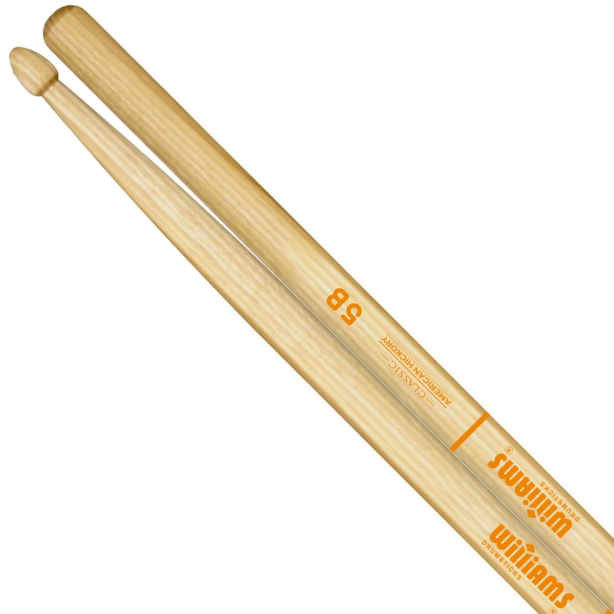 Imagem do produto Baqueta Williams Classic 5B Hard Rock American Hickory
