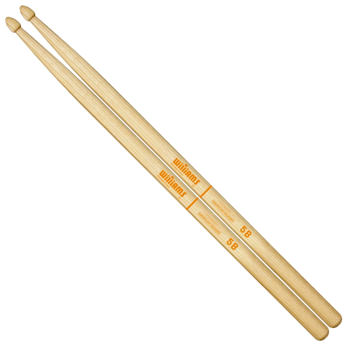 Imagem do produto Baqueta Williams Classic 5B Hard Rock American Hickory