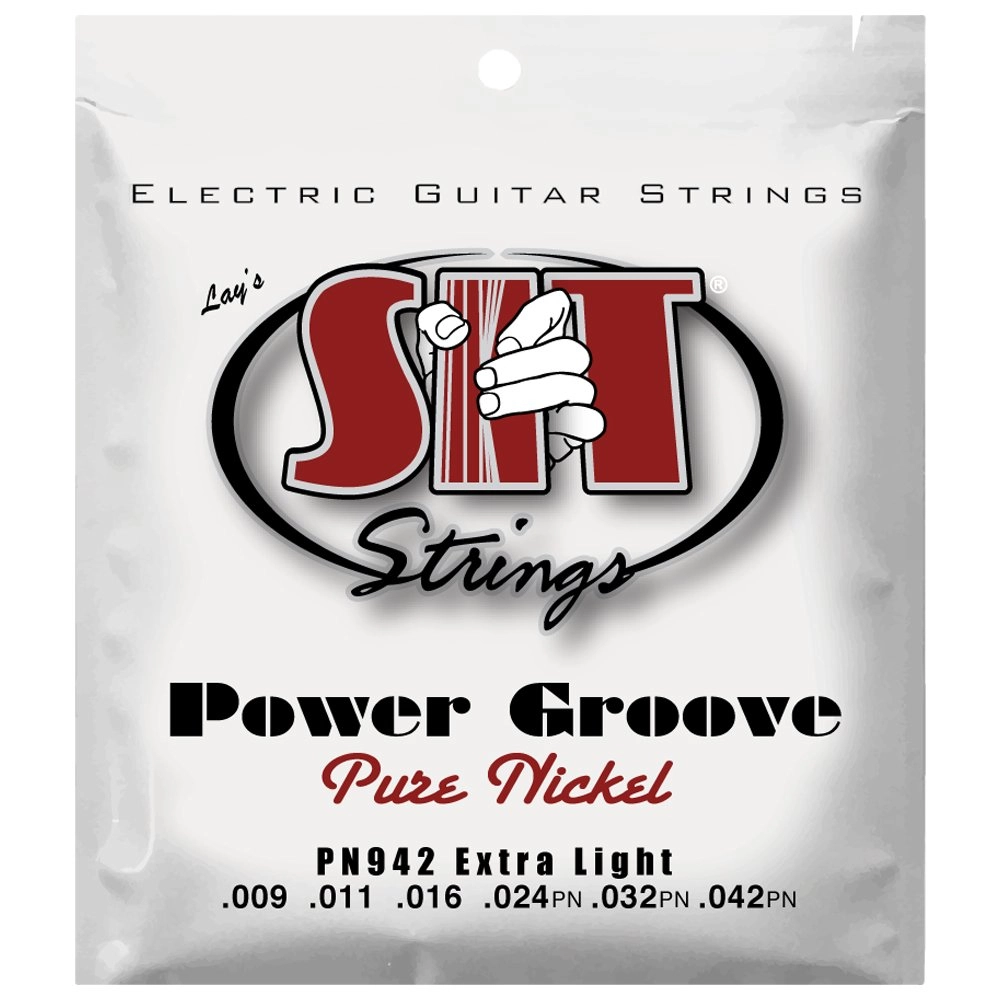 Imagem do produto Encordoamento Para Guitarra SIT 009 Power Groove Extra Light PN942