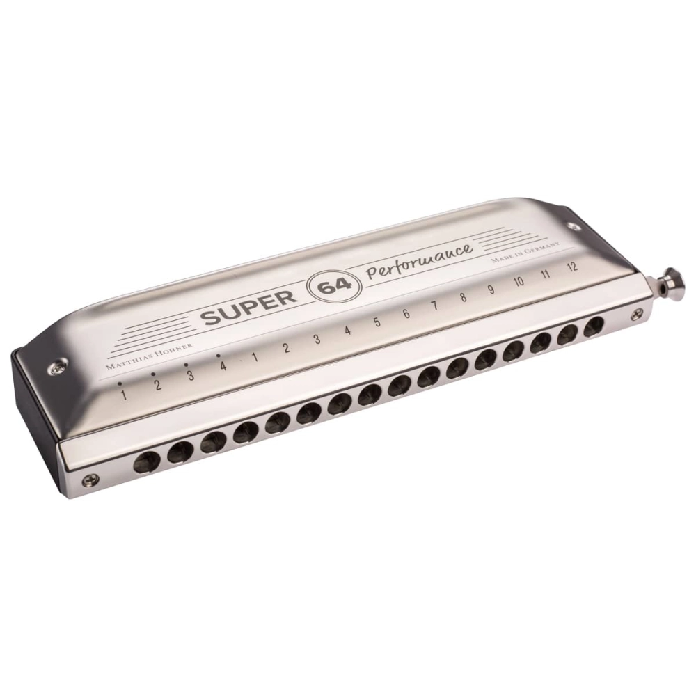 Imagem do produto Gaita Hohner Cromática Super 64 Performance C Dó 7582/64