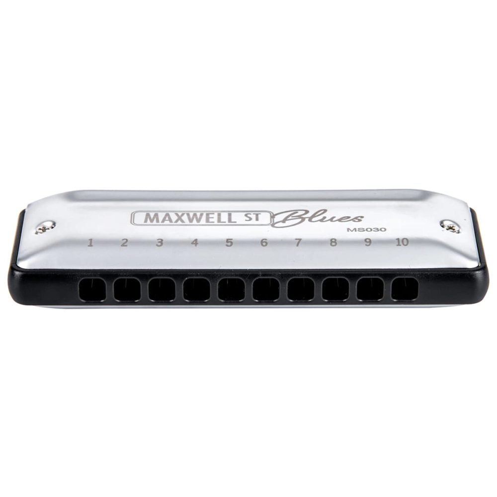Imagem do produto Gaita Easttop Diatônica Maxwell ST Blues Bb Si Bemol MS030 Com Case