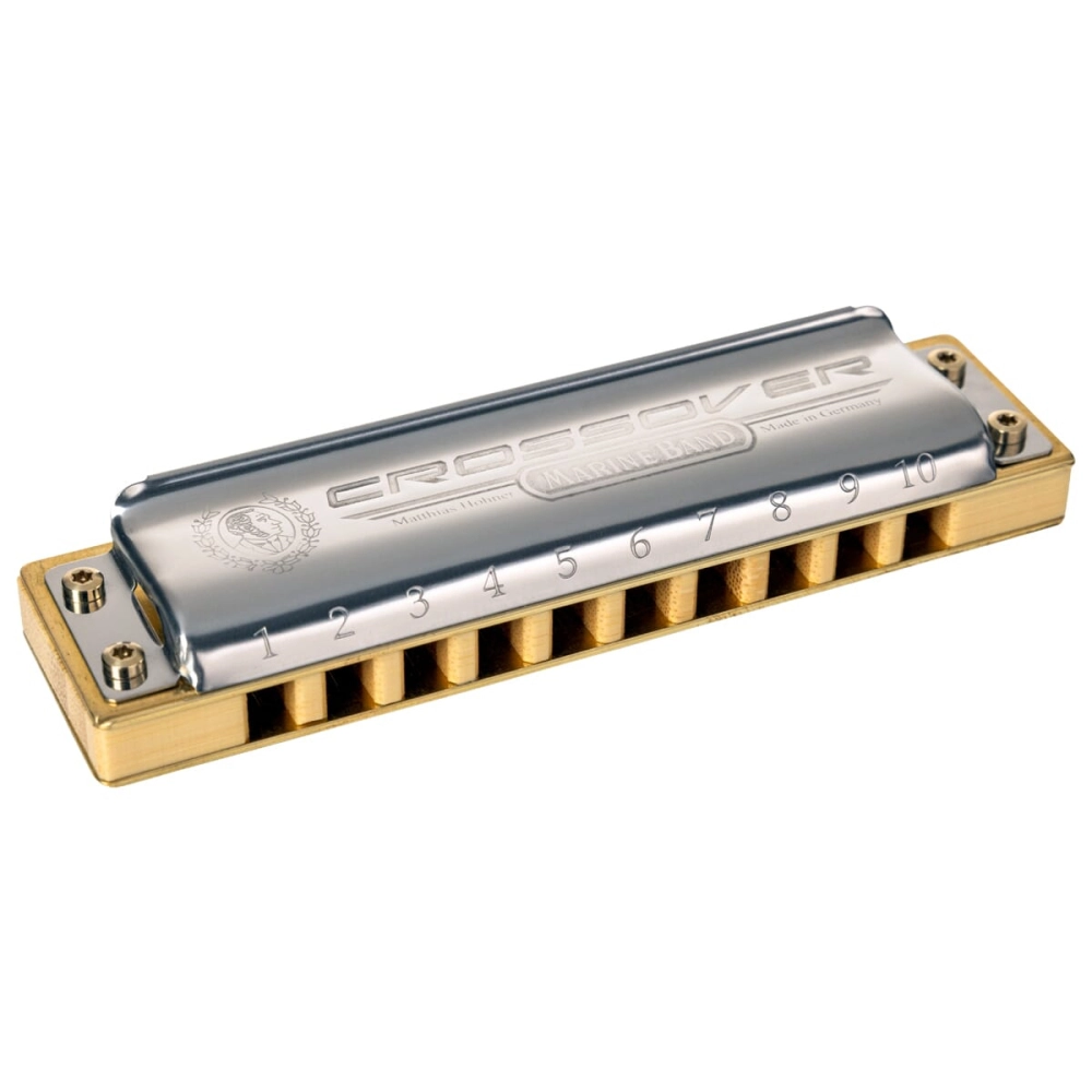 Imagem do produto Gaita Hohner Diatônica Marine Band Crossover C Dó Com Case