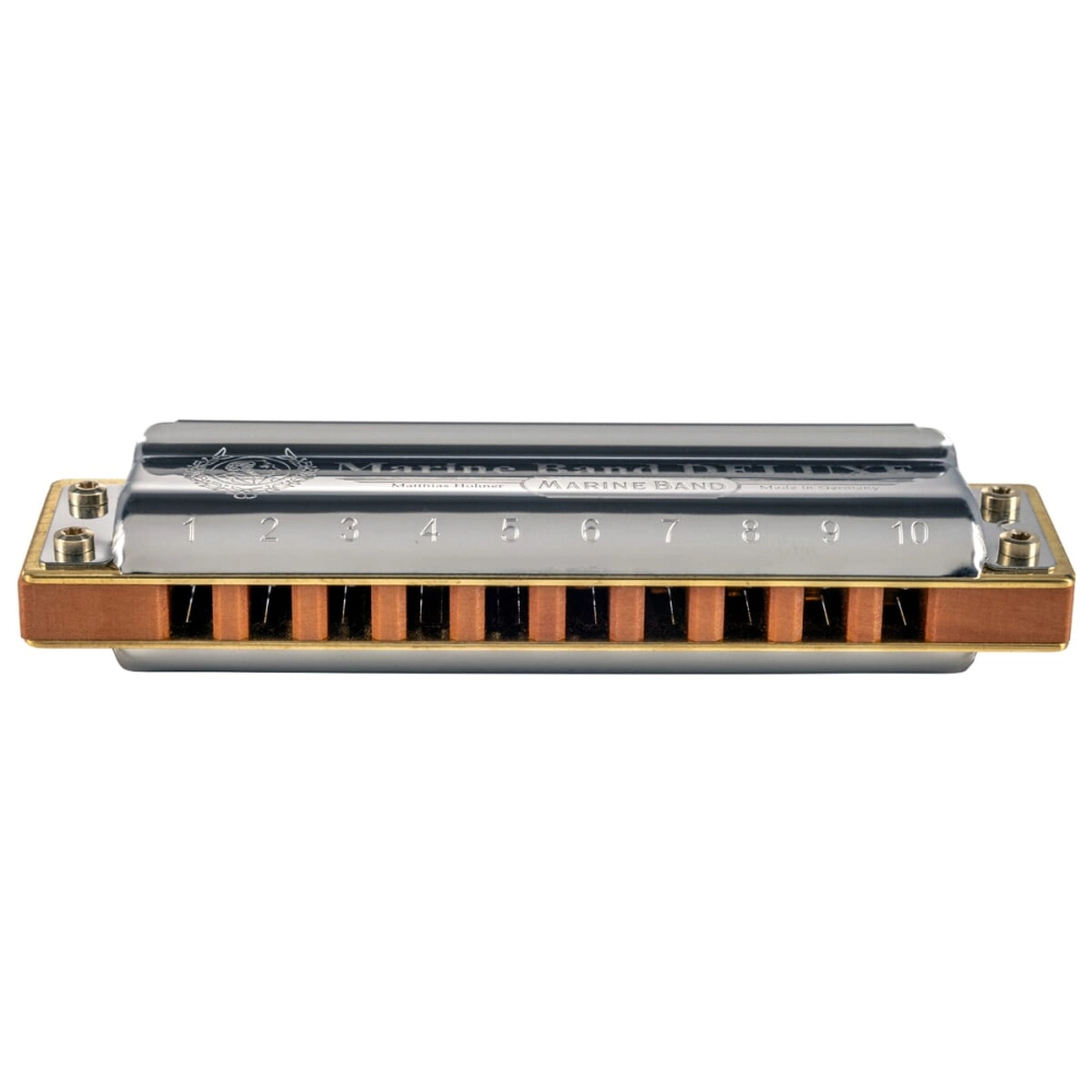 Imagem do produto Gaita Hohner Diatônica Marine Band Deluxe G Sol 2005/20 Com Case