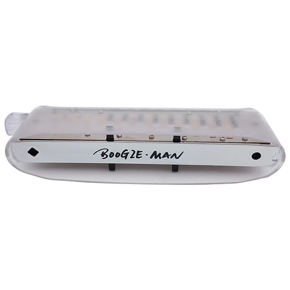 Imagem do produto Gaita Kongsheng Cromática Boogie Man Cristal C Dó KB12 48 Vozes Com Case