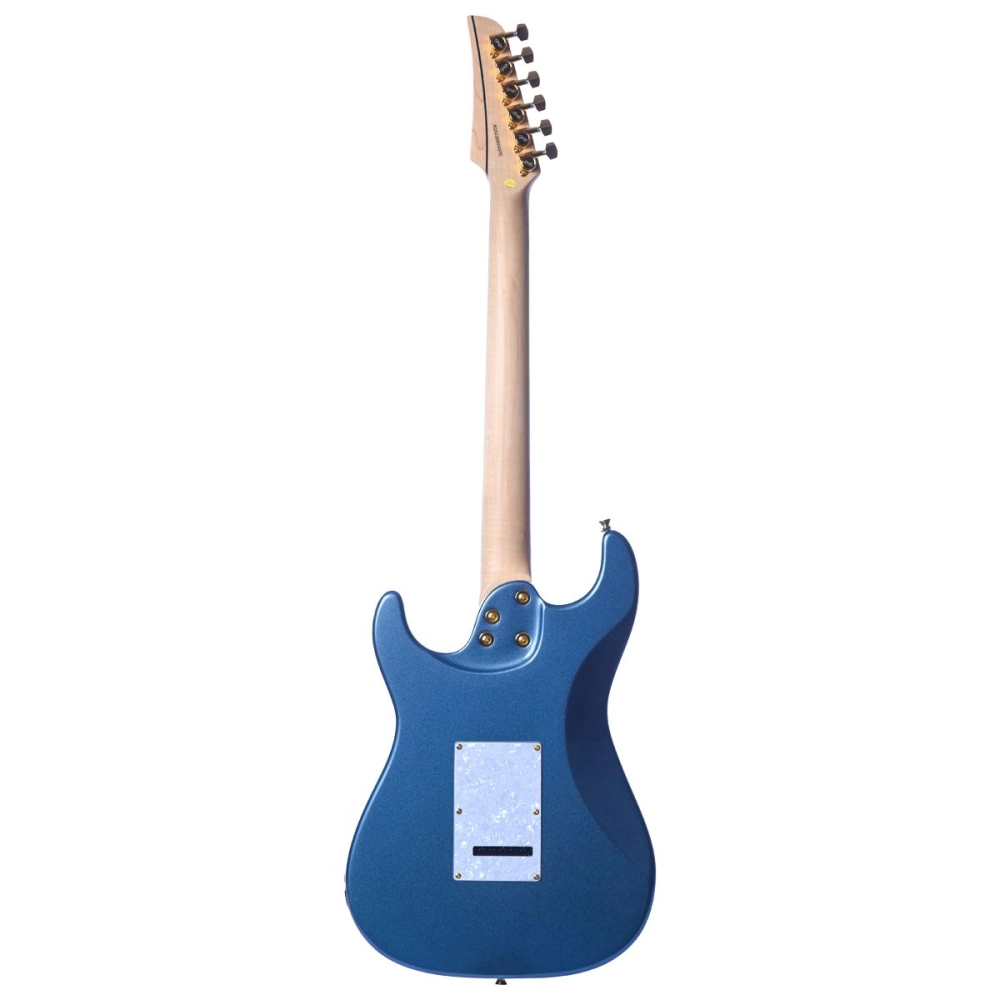 Imagem do produto Guitarra Seizi Katana Musashi Pelham Blue Gold HSS