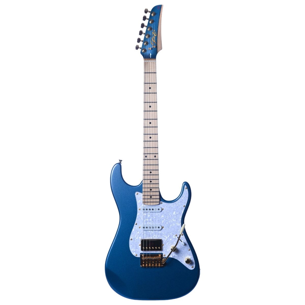 Imagem do produto Guitarra Seizi Katana Musashi Pelham Blue Gold HSS