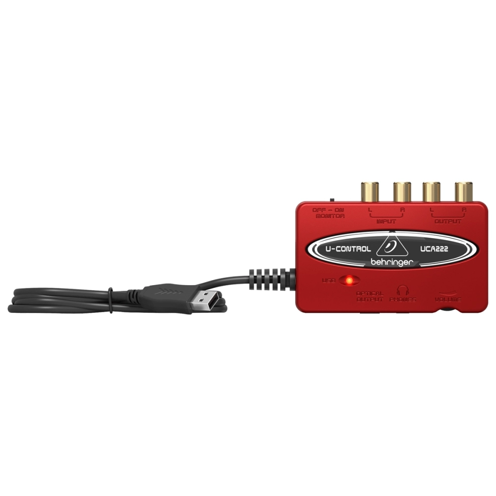 Imagem do produto Interface de Áudio Estéreo USB Behringer U-Control UCA222