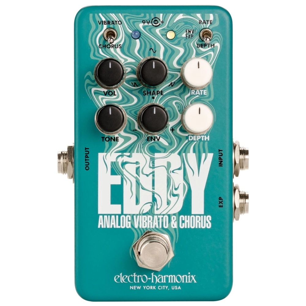Imagem do produto Pedal de Efeito Para Guitarra Electro-Harmonix Eddy Vibrato E Chorus