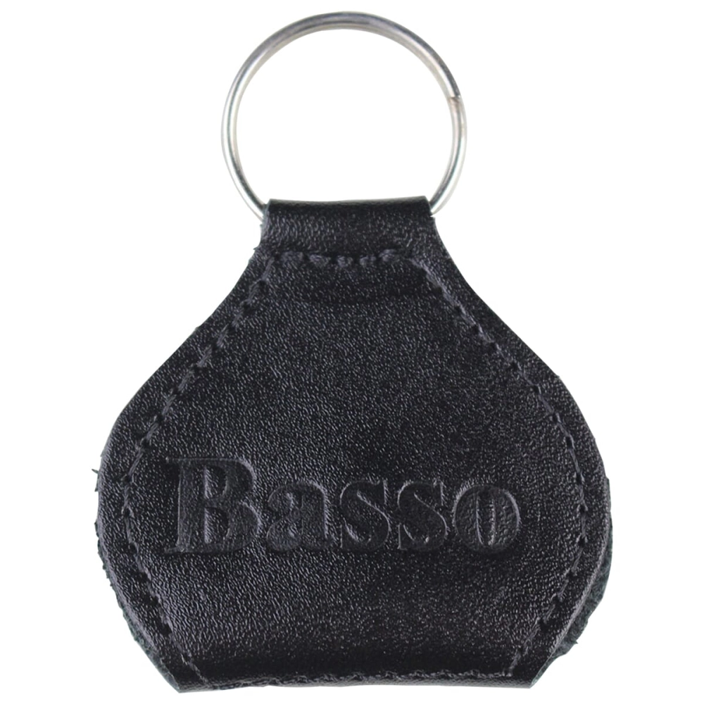 Imagem do produto Porta Palhetas Chaveiro Basso Couro Preto